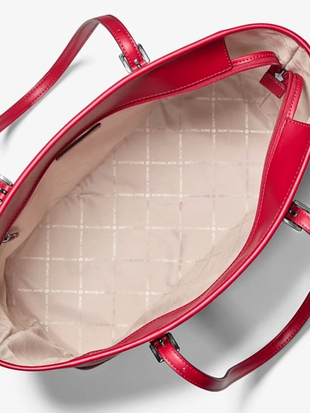 S Michael Kors Jet Set Large Pink Tote Bag Purse 35F5STVT3U NWT $358 - Picture 3 of 5